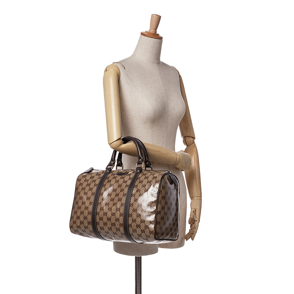 Pre-Loved Gucci GG Crystal Joy Boston Bag - Picture 10 of 11